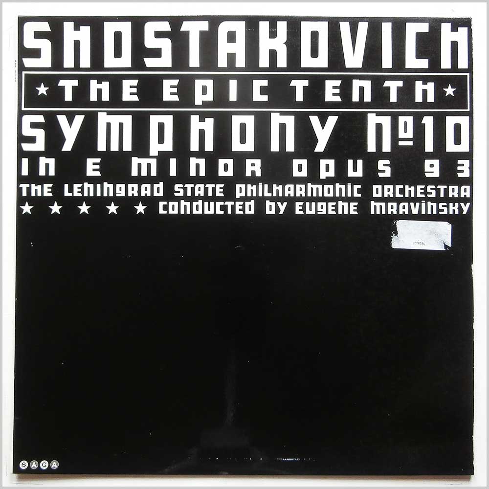 Eugene Mravinsky, Leningrad State Philharmonic Orchestra - Shostakovich: Symphony No.10 in E Minor, Op. 93  (XID 5228) 