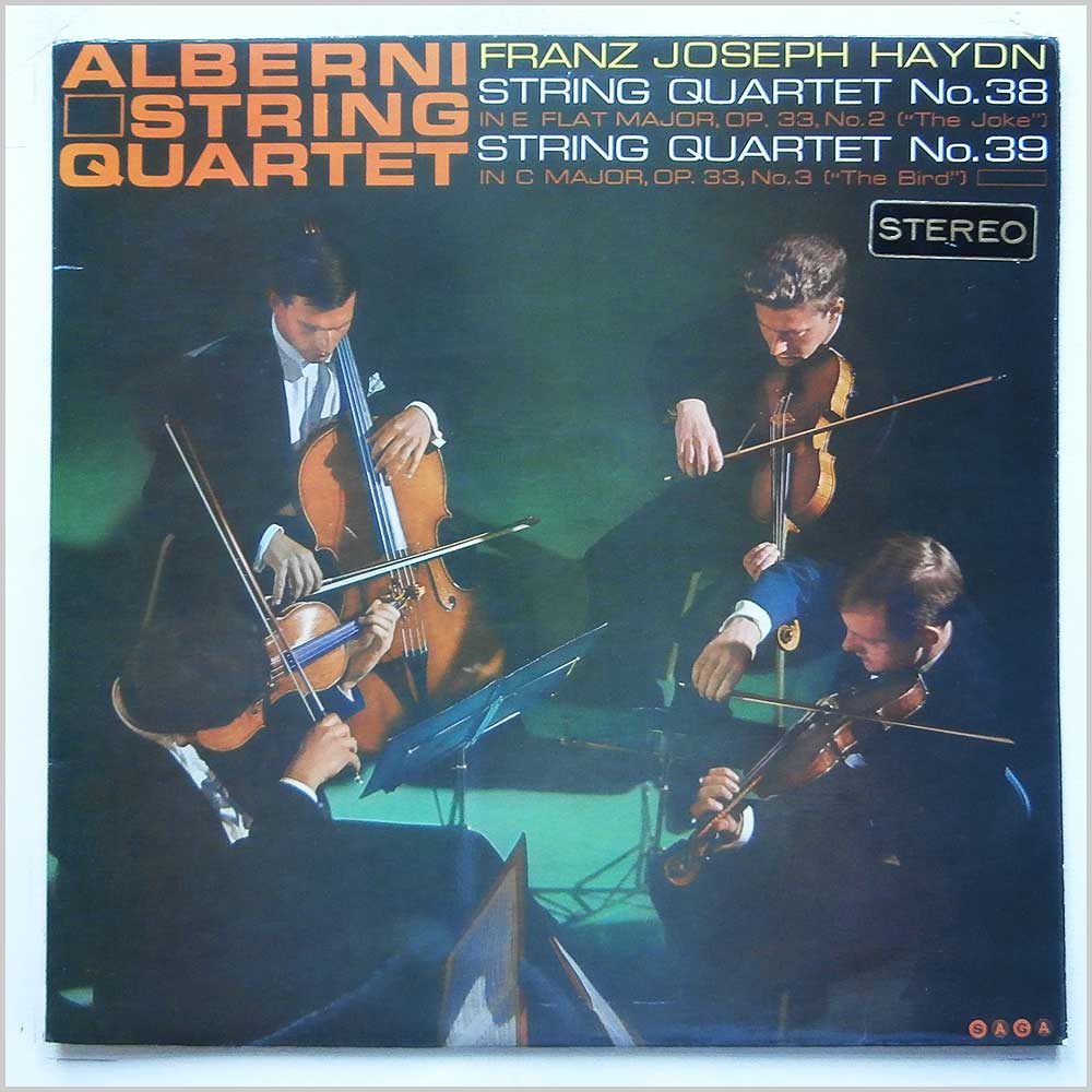 Alberni String Quartet - Franz Joseph Haydn: String Quartets Nos. 38 (The Joke) and 39 (The Bird)  (XID 5271) 