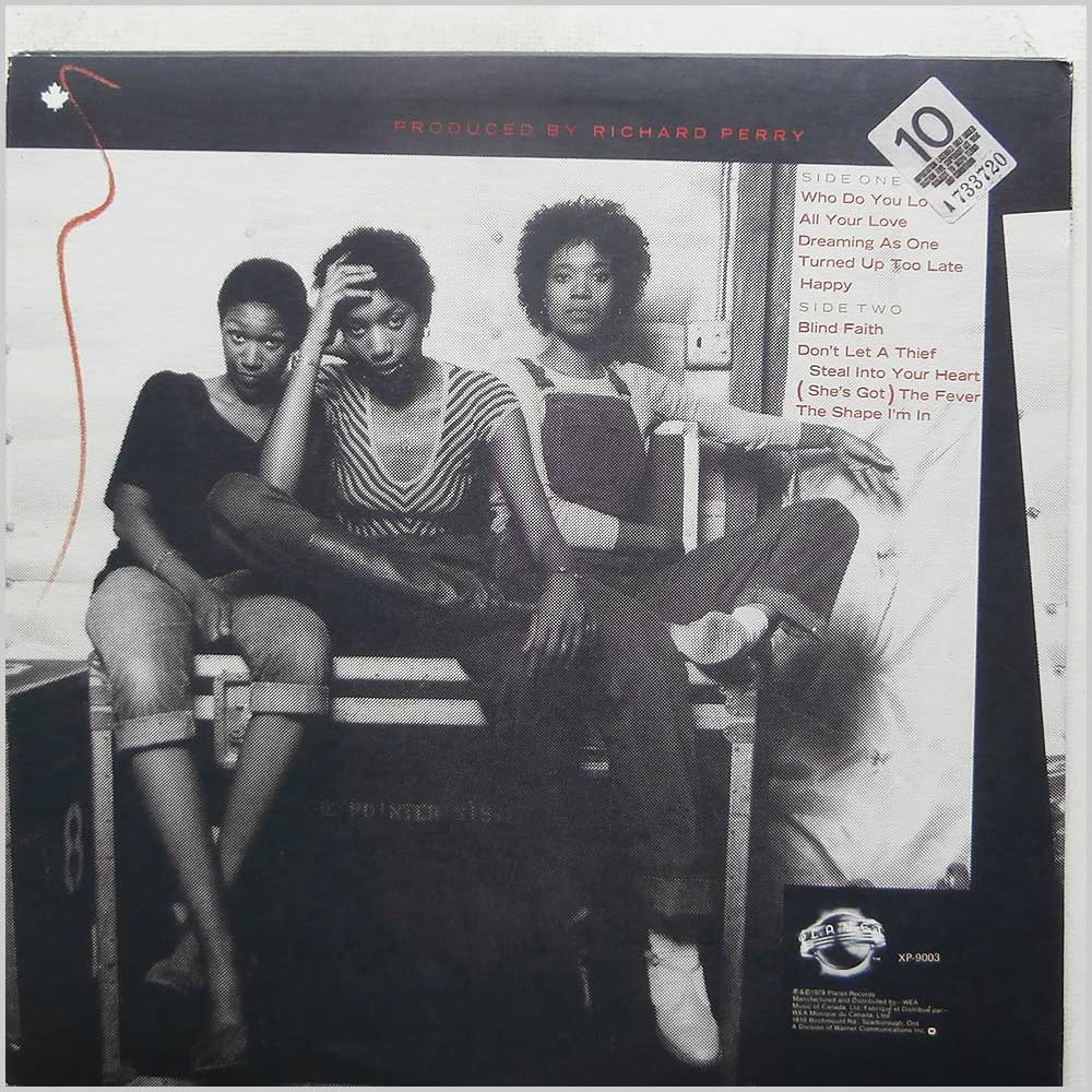 Pointer Sisters - Priority  (XP-9003) 