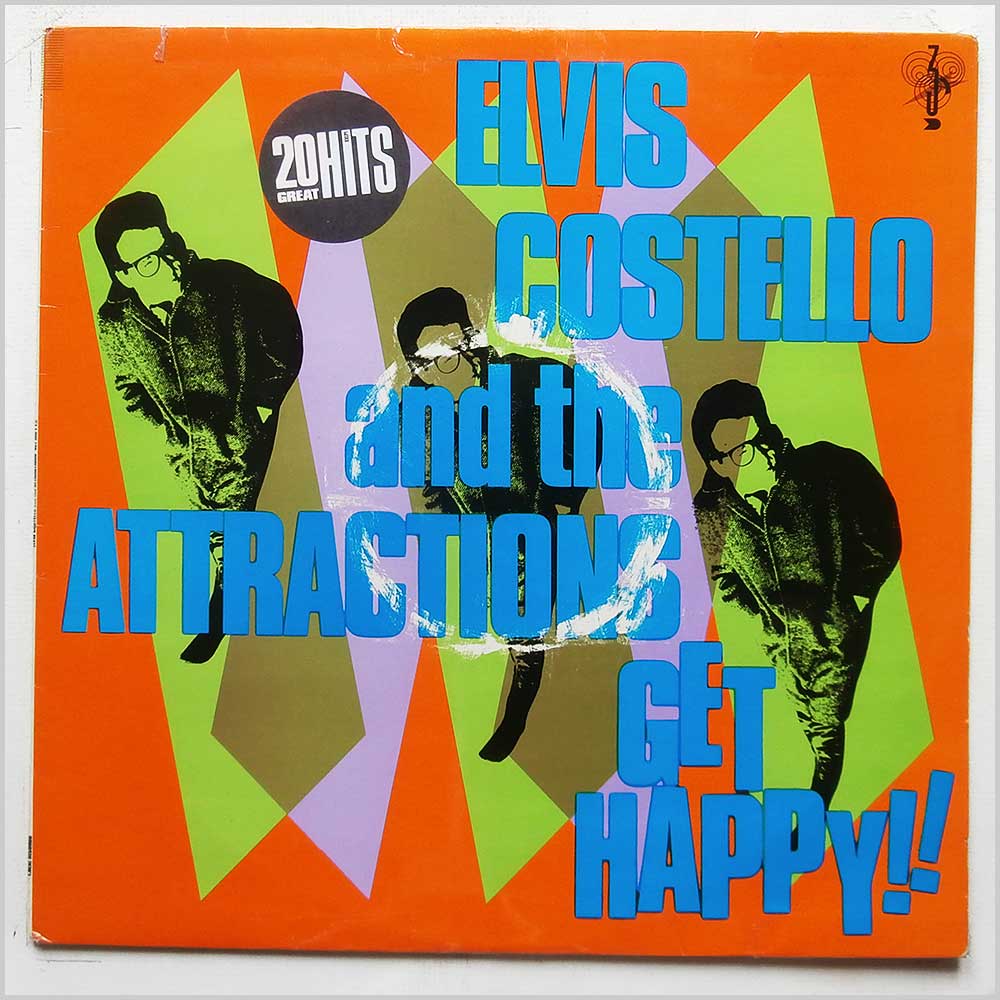Elvis Costello and The Attractions - Get Happy!  (XXLP1) 
