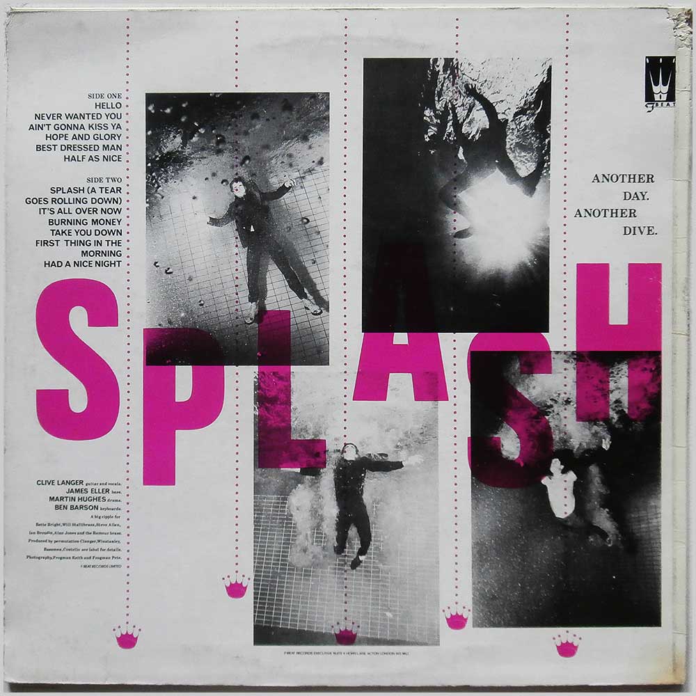 Clive Langer and The Boxes - Splash  (XXLP2) 