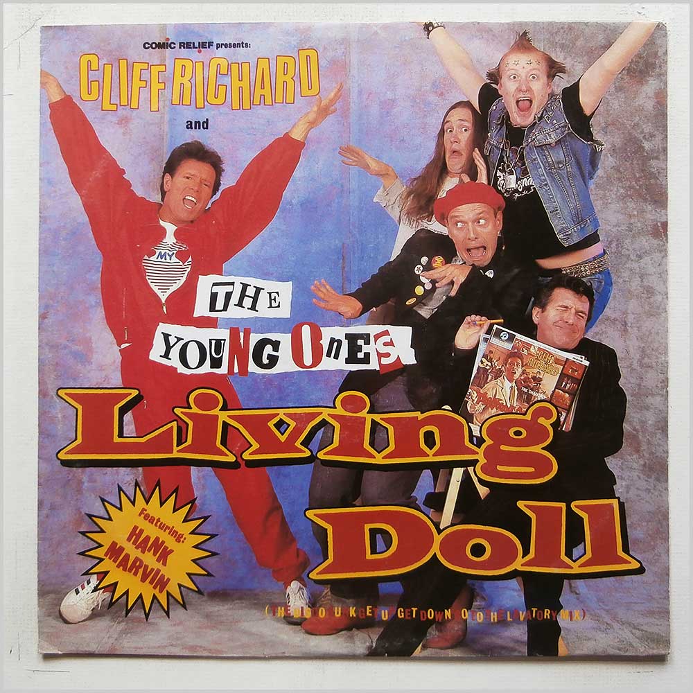 Cliff Richard, The Young Ones, Hank Marvin - Living Doll  (YZ 65T) 