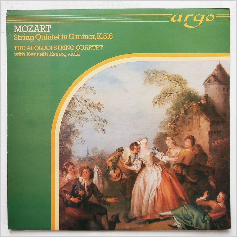 The Aeolian String Quartet, Kenneth Essex - Mozart: String Quintet In G Minor K.516  (ZK 35) 