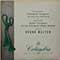 Bruno Walter, The New York Philharmonic Orchestra - Schubert; Symphony No. 8 Unfinished, Mozart; Symphony No. 41 Jupiter